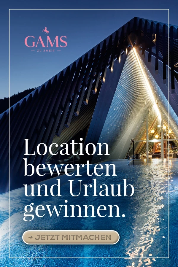 Bewerte eine Hochzeitsband und gewinne mit etwas Glück einen romantischen Urlaub im Gams zu Zweit.