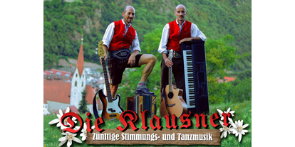 Hochzeitsmusik - Band-Typ: Trio - Südtirol - DIE KLAUSNER