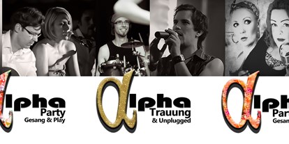 Hochzeitsmusik - Besetzung (mögl. Instrumente): Kontrabass - Purkersdorf (Purkersdorf) - ALPHA-Partyband & Trauungen 