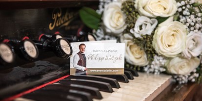 Hochzeitsmusik - Musikrichtungen: Rock - Niederwinkling - Hochzeitspianist Philipp Watzek für Ihre Hochzeit und Trauung oder Veranstaltung. - Event-Pianist & Organist Philipp Watzek