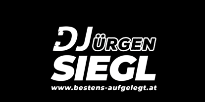 Hochzeitsmusik - Musikrichtungen: Rock - Pleißing (Hardegg) - DJ Logo - DJ Jürgen Siegl