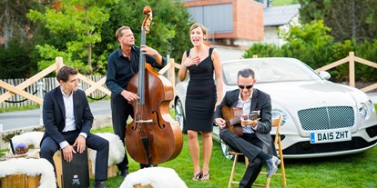 Hochzeitsmusik - Musikrichtungen: Hits von Heute - Tirol - Unplugged - Rhythm and Heels