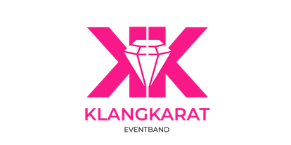 Hochzeitsmusik - Musikrichtungen: Pop - Randersacker - Klangkarat Eventband Logo - Klangkarat