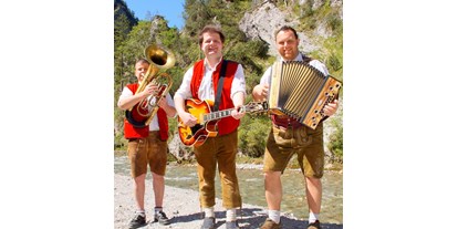 Hochzeitsmusik - Musikrichtungen: Partyhits - Alpbachtal Seenland - 3 Freunde der Nacht