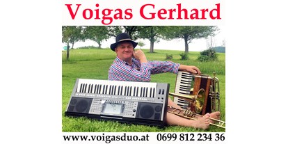 Hochzeitsmusik - Musikrichtungen: Pop - Straßwalchen - Alleinunterhalter & Humorist Voigas Gerhard