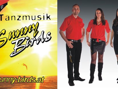 Hochzeitsmusik - Musikrichtungen: Neue Deutsche Welle - Mondsee - Tanzmusik Sunny Birds - Tanzband Sunny Birds