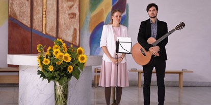 Hochzeitsmusik - Kosten für Abendhochzeit (ca. 5 Stunden): bis 1200 Euro - Kirchliche Trauung - Duo Nachtigall