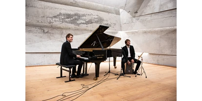 Hochzeitsmusik - Bayern - Jazzduo Brothers in Jazz im Konzertsaal Blaibach. - Brothers in Jazz