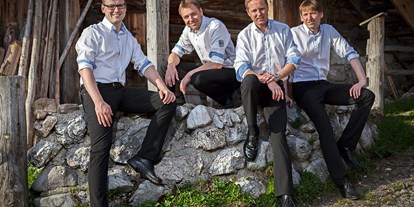 Hochzeitsmusik - Band-Typ: Quartett - Schladming-Dachstein - WASCHECHT - DIE Livemusik für jeden Anlass!
