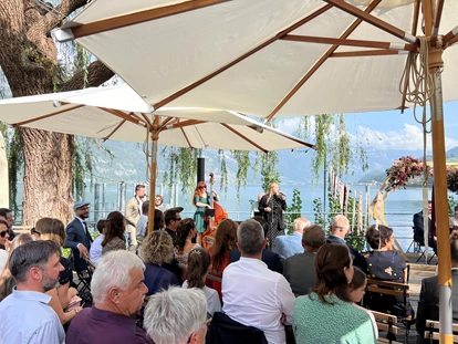 Hochzeitsmusik - Deutschland - JazzCafé - Premium, Open Air Hochzeit am Walensee, Schweiz - JazzCafé - Premium - Pop meets Jazz!