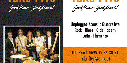 Hochzeitsmusik - Band-Typ: Rock-Band - Uttendorf (Helpfau-Uttendorf) - TAKE FIVE