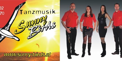 Hochzeitsmusik - Musikrichtungen: 80er - Tanzmusik Sunny Birds - Tanzband Sunny Birds