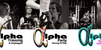 Hochzeitsmusik - Band-Typ: Rock-Band - Pöttsching - ALPHA Partyband und Trauungsduo 