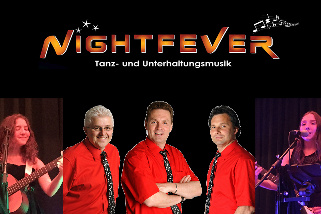 Hochzeitsband: Nightfever die Top Tanz- und Unterhaltungsband - Nightfever Tanz- Party- und Unterhaltungsband